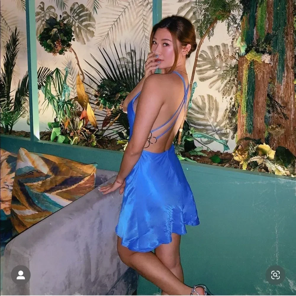 ZARA RING TRIM SLIP DRESS - Picture 12 of 16